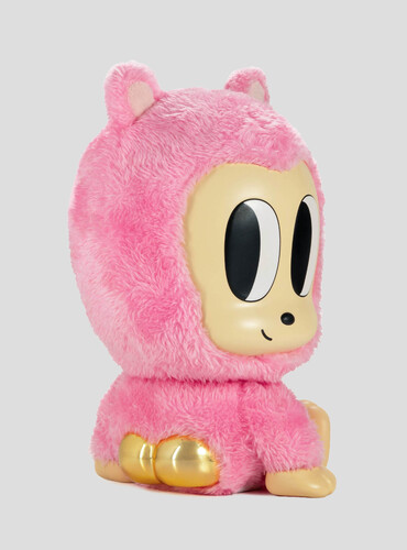 Kaleidos Tiney Shiny Hineys Plush: Pink Bear
