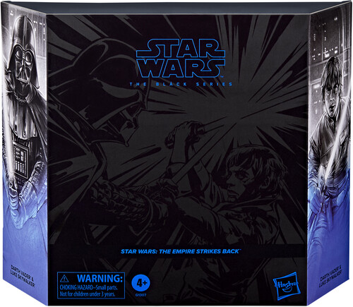 Hasbro Collectibles - Star Wars: The Empire Strikes Back - Black Series - Darth Vader & Luke Skywalker Action Figure 2-Pack