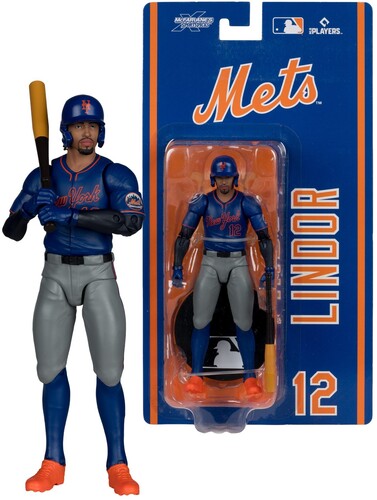 McFarlane SportsPicks - MLB - Francisco Lindor (New York Mets) 6"" Action Figure