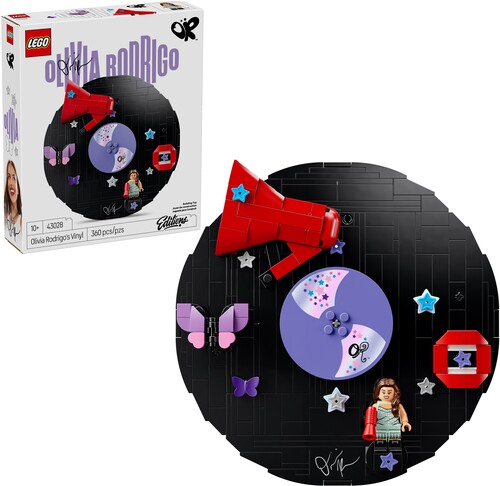 LEGO® Editions Music Olivia Rodrigo's Vinyl 43028