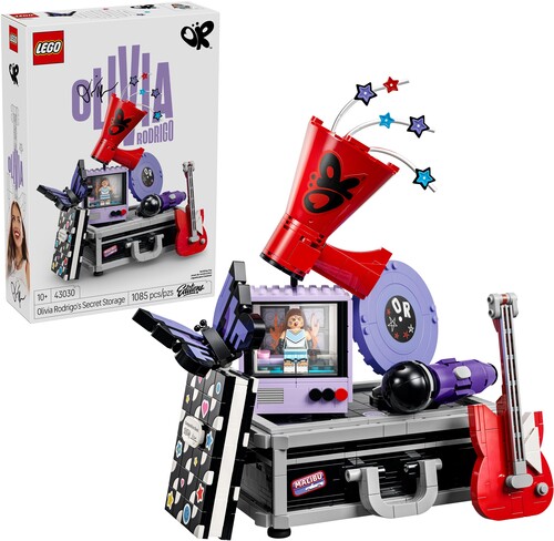 LEGO® Editions Music Olivia Rodrigo's Secret Storage 43030