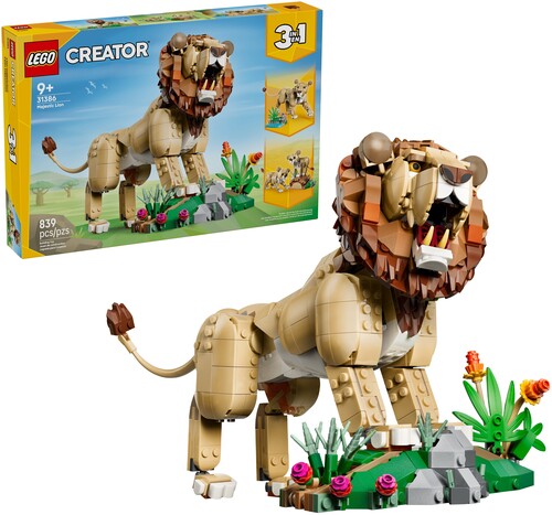 LEGO® Creator Wild Animals: Majestic Lion 31386