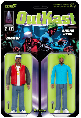 Super7 - Outkast - Reaction Figures Wv1 - Outkast (Atliens)