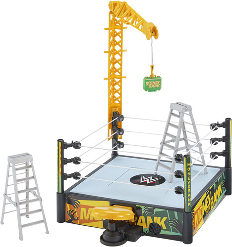 Mattel Collectble - WWE Money in the Bank Cash-In Ring Playset