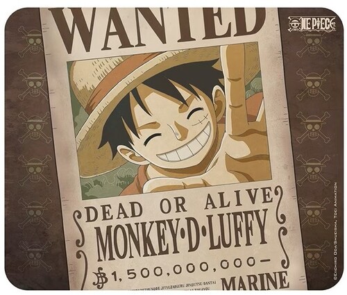 One Piece - Mousepad - Wanted Poster Luffy