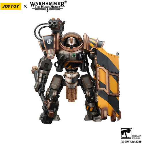 Warhammer 40K: The Horus Heresy - Iron Warriors: Iron Circle Domitar-Ferrum Class Battle-automata with Karceri Battle Shield & Graviton Crusher 1/18  