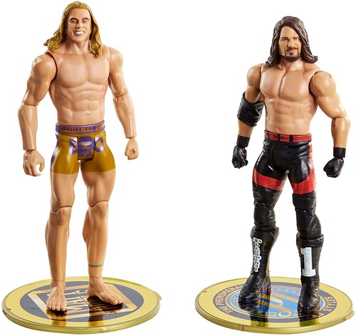 UPC 887961927498 product image for Mattel Collectible - WWE Championship Showdown AJ Styles vs. Matt Riddle | upcitemdb.com