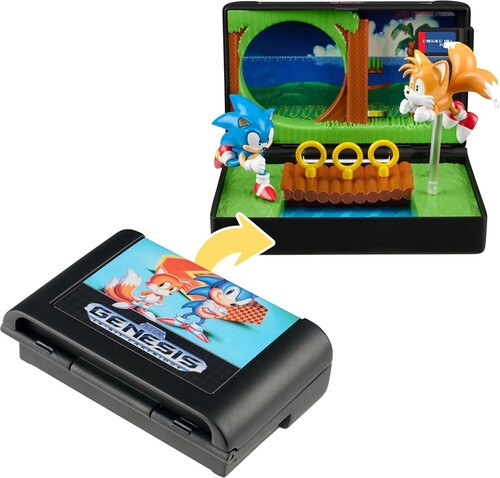 Console Heroes - Sega: Sonic the Hedgehog 2 Cartridge Playset