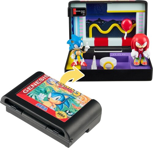 Console Heroes - Sega: Sonic the Hedgehog 3 Cartridge Playset