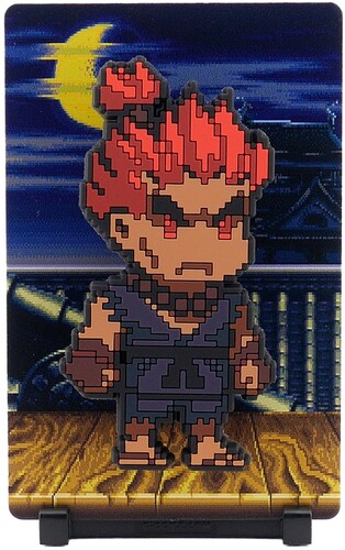 FiGGYZ - Street Fighter 2 - Akuma (Player 2) Magnetic Collectible