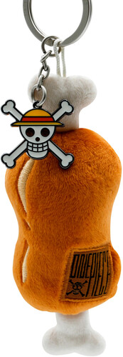 One Piece - Plush Keychain - Meat on a Bone