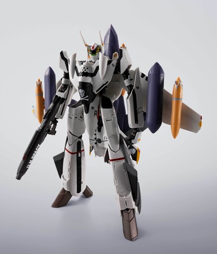 TAMASHII Macross VF-0S Phoenix (Roy Focker) QF-2200D-B Ghost Hi-Metal R