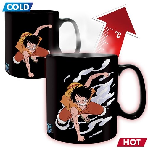 One Piece - Magic Mug - Luffy & Ace Heat Change Mug