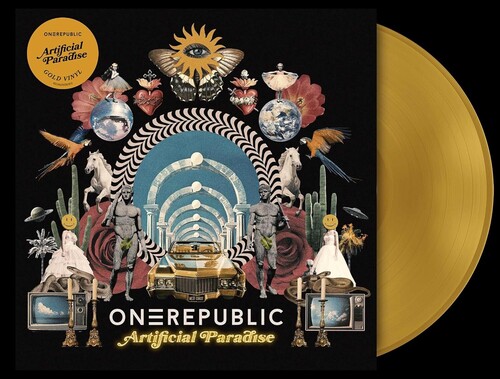 OneRepublic Artificial Paradise Gold Vinyl RECORD STORE DAY