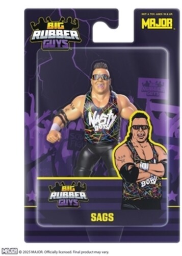 Big Rubber Guys Wrestling Nasty Boys Sags 8 Figure