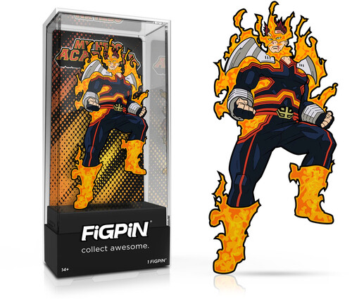 FiGPiN - My Hero Academia - Endeavor Glow In The Dark Enamel Pin (1579) (MHA)