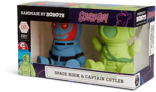 Handmade By Robots - Scooby Doo - Space Kook & Captain Cutler #091 (Glow In The Dark 2-pack)