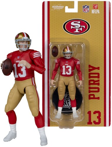 McFarlane SportsPicks - NFL - Brock Purdy (San Francisco 49ers) 6"" Action Figure