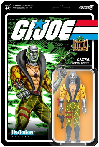 Super7 - G.I. Joe - ReAction Figures Wv 6 - Python Patrol Destro