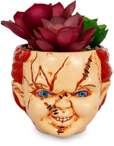 Child's Play - 3"" Ceramic Mini Planter - Chucky