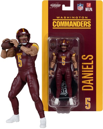 McFarlane SportsPicks - NFL - Jayden Daniels (Washington Commanders) 6"" Action Figure