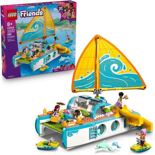 LEGO® Friends Travel Boat Adventure 42664