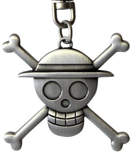 One Piece - 3D Metal Keychain - Skull Luffy
