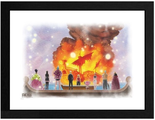One Piece - Framed Print - Vogue Merry (12"" X16"")