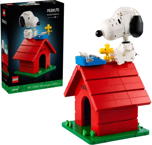 LEGO® Ideas Peanuts: Snoopy's Doghouse 21368