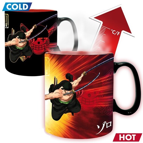 One Piece - Magic Mug - Zoro & Sanji Heat Change Mug