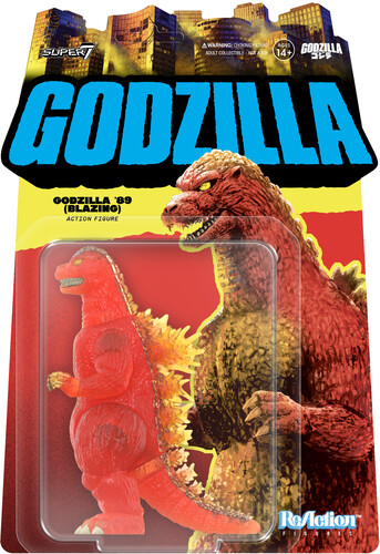 Toho - ReAction Figures Wv9 - Godzilla 1989 (Blazing)