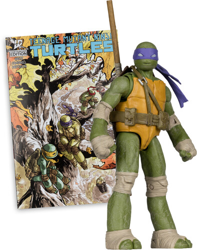 McFarlane Toys - Teenage Mutant Ninja Turtles - Page Punchers - Donatello 5"" Action Figure with Comic (TMNT)