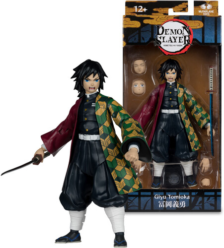 McFarlane Toys - Demon Slayer - 7"" Giyu Tomioka Expressions Variant (Season3) Action Figure