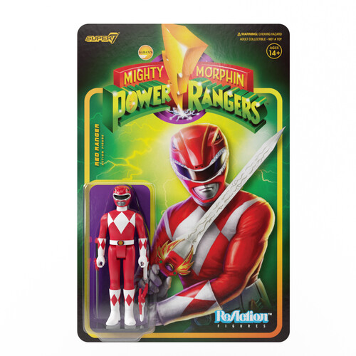 UPC 840049811546 product image for Super7 - Mighty Morphin' Power Rangers ReAction Figure Wave 1 - Red Ranger | upcitemdb.com