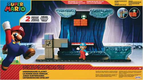 UPC 192995404274 product image for Jakks Pacific - Nintendo 2-1/2 Figure Underground Playset CS (Net) | upcitemdb.com