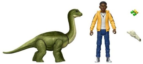 UPC 194735013333 product image for Mattel - Jurassic World Human & Dino Bundle Darius & Baby Brachiosaurus | upcitemdb.com