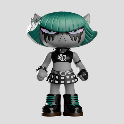 Kaleidos Dark City Kitty! Art Vinyl Figure
