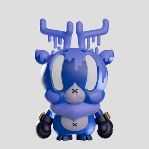 Kaleidos King Deer: Round 01 Art Vinyl Figure