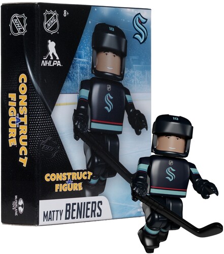 McFarlane Toys - NHL - Construct-a-Figure - Matty Beniers (Seattle Kraken)