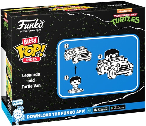 チーノ FUNKO Bitty POP! Ride: Teenage Mutant Ninja Turtles
