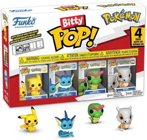 Funko Bitty POP!: Pokemon - Pikachu 4-Pack
