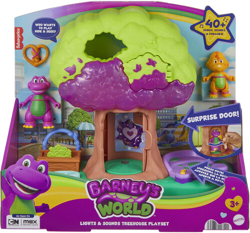 Barney's World: Lights & Sounds Treehouse Playset