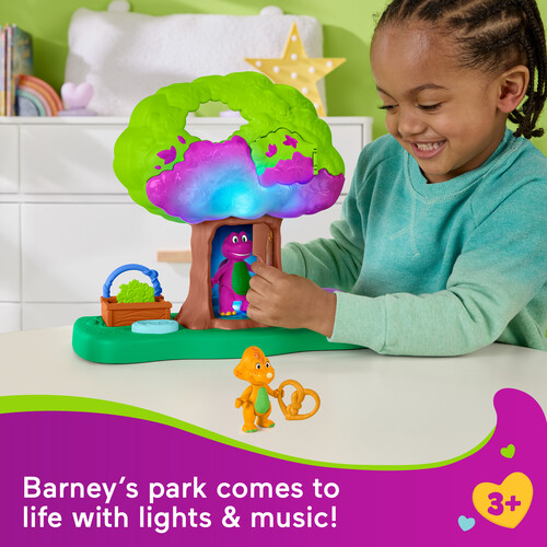 Barney's World: Lights & Sounds Treehouse Playset