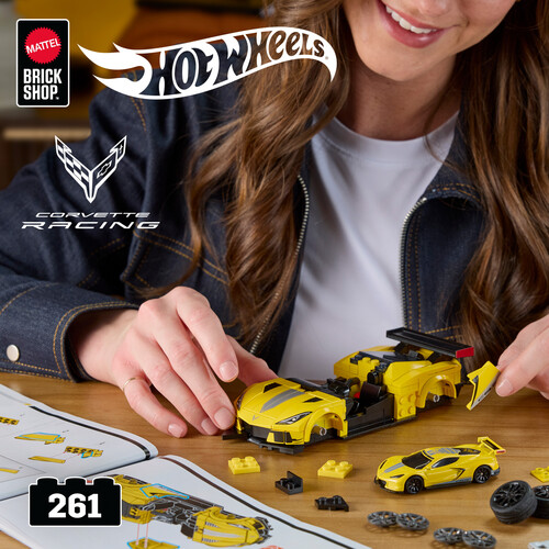 Mattel Brick Shop Hot Wheels Speed Series '20 Corvette C8.R
