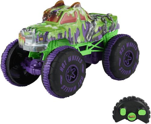 Hot Wheels Monster Trucks 1:15 Mutant Chaos Wreckin' Wolf RC Vehicle