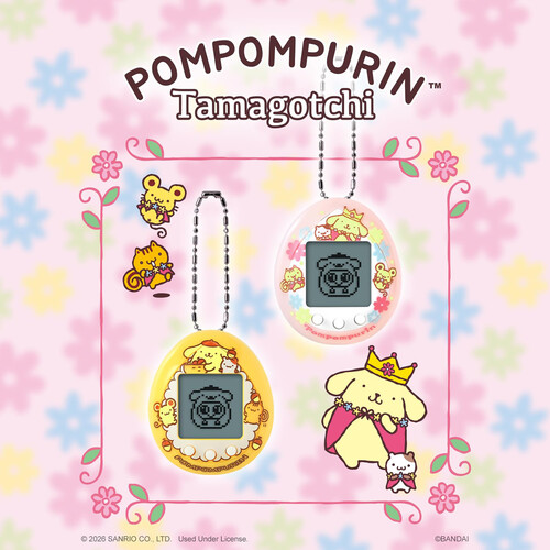 Tamagotchi - Sanrio x Tamagotchi - Pompompurin Magical Pink