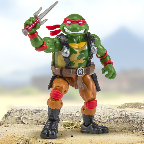 Teenage Mutant Ninja Turtles x G.I. Joe - Roadblock x Raph Action