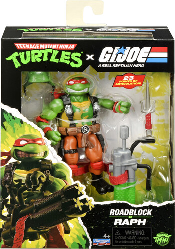 Teenage Mutant Ninja Turtles x G.I. Joe - Roadblock x Raph Action