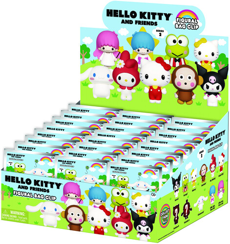 Hello Kitty Series 4 3D Foam Bag Clip Blind Bag