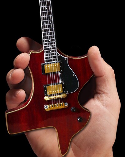 BG-320 Axe Heaven Billy Gibbons Texas 1/4 scale Miniature Collectible Guitar 